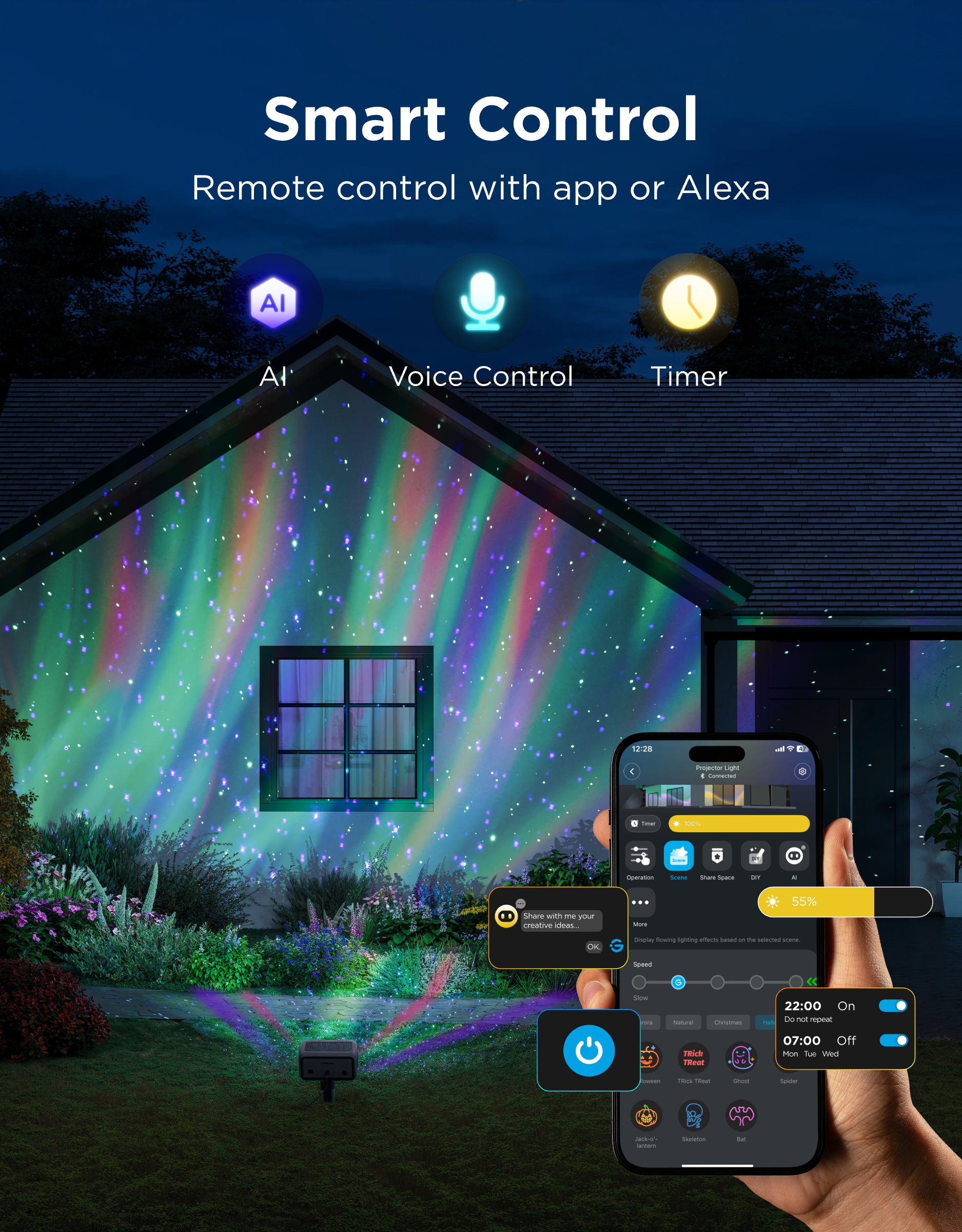 Govee Outdoor Projector Light