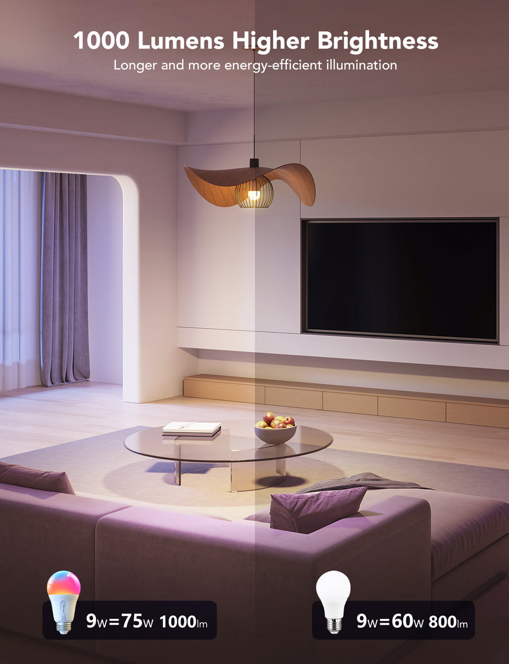 Govee Smart A19 LED Light Bulbs