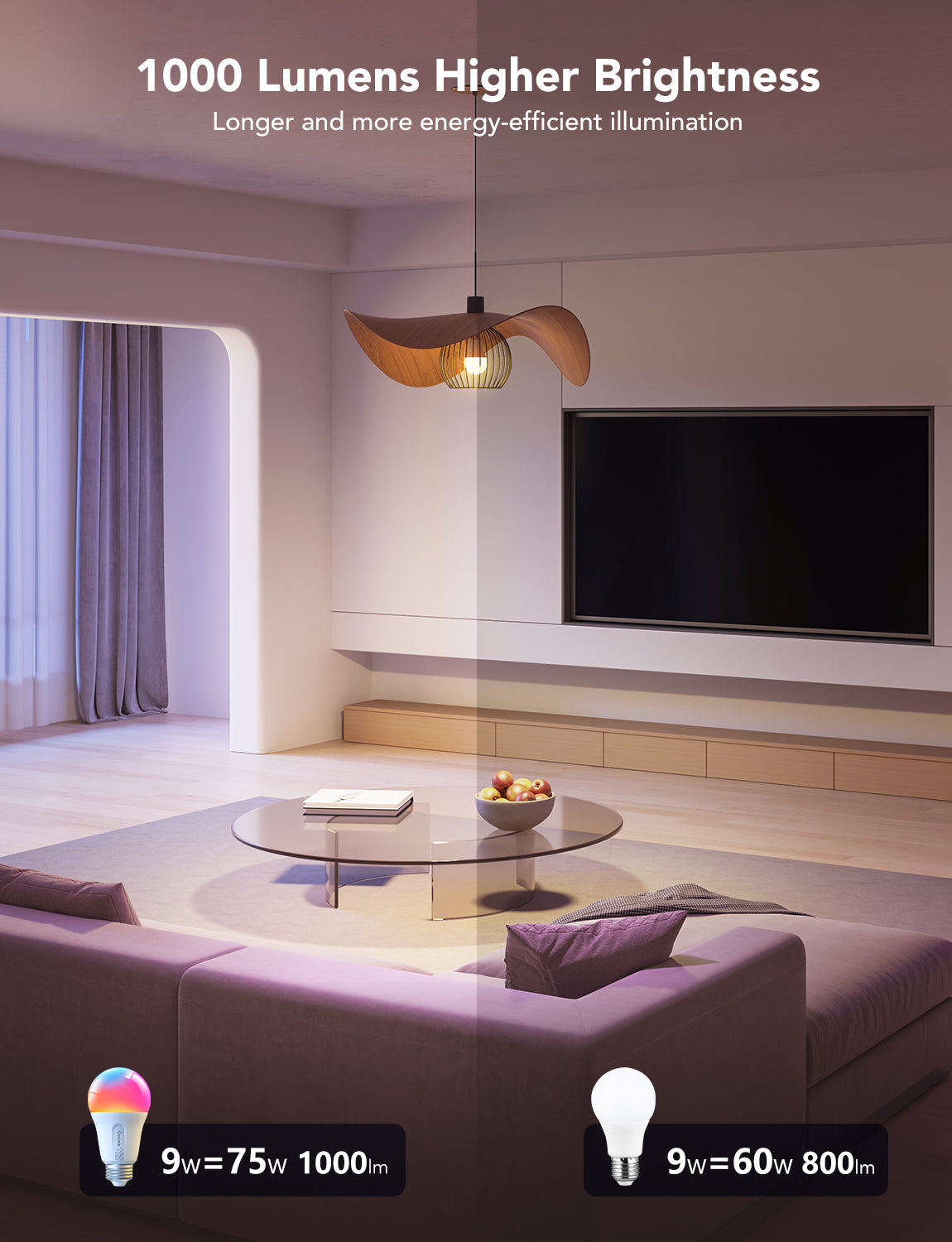 Govee Smart A19 LED Light Bulbs