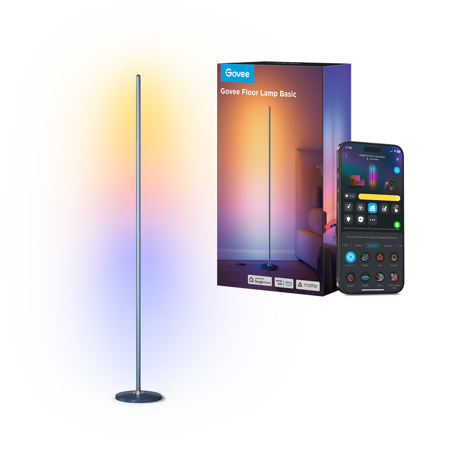 Govee RGBICW Smart Floor Lamp Basic
