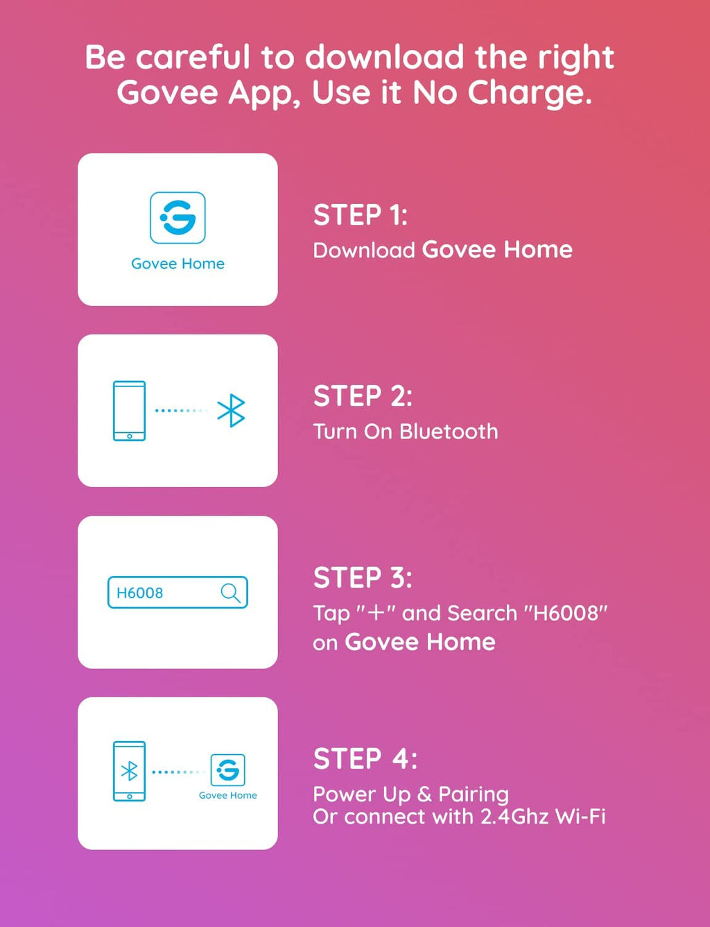 Govee Smart A19 LED Bulbs