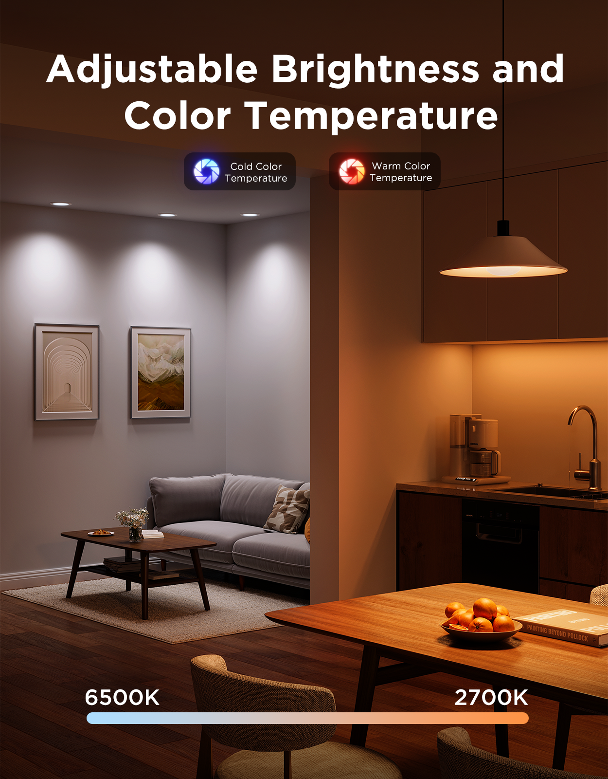 Govee E26 Smart LED Colored Light Bulbs
