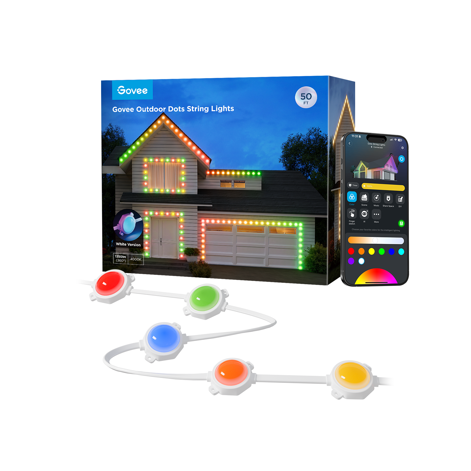 Govee Outdoor Dot String Lights