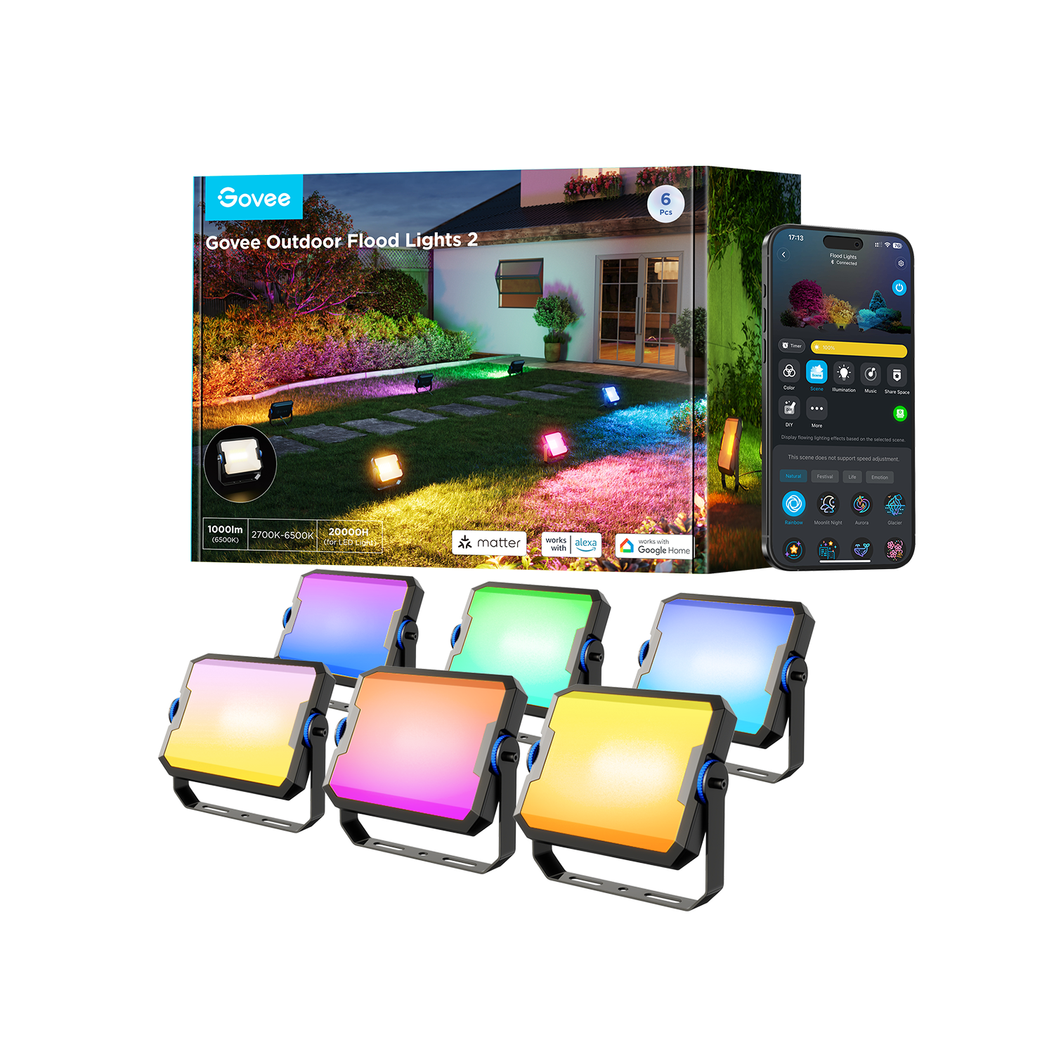 Govee Outdoor Flood Lights 2