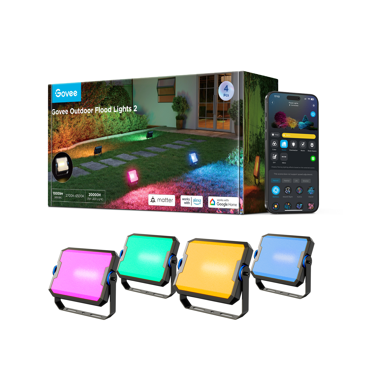 Govee Outdoor Flood Lights 2