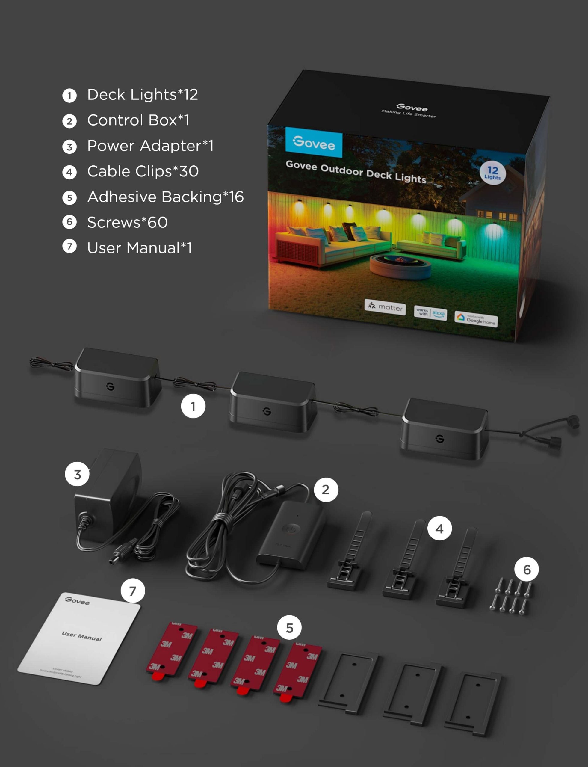 Govee Outdoor Deck Lights