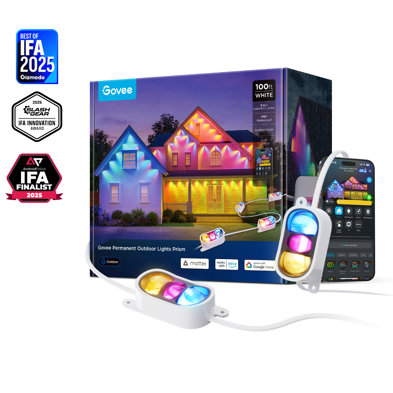 Govee Permanent Outdoor Lights Prism