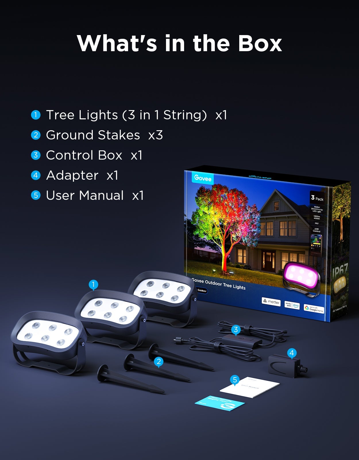 Govee Outdoor Tree Lights