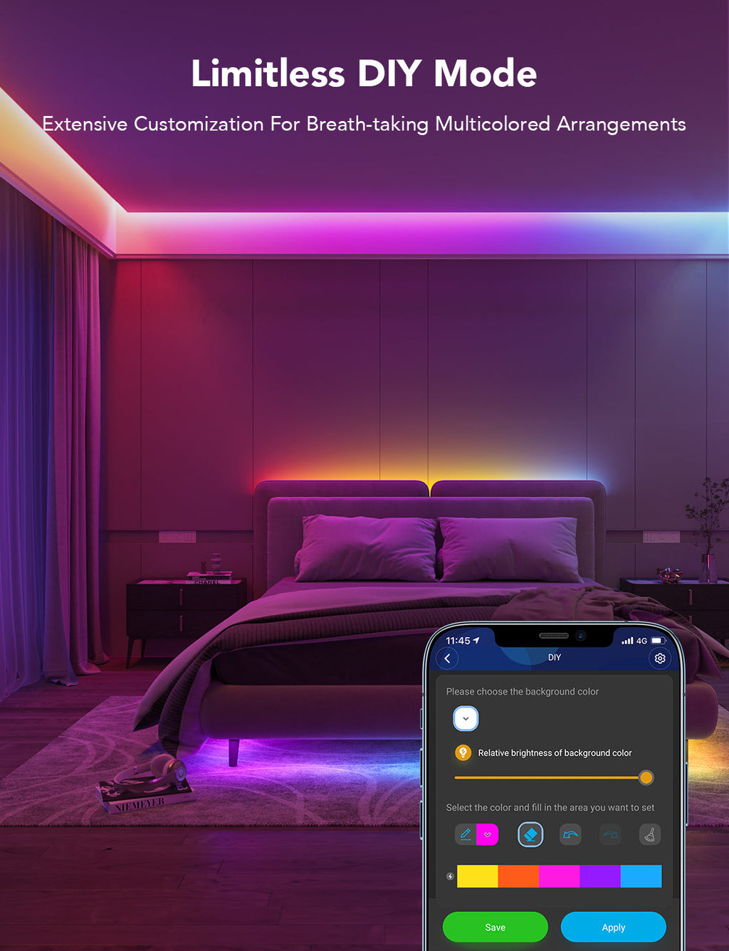 Govee 100ft RGBIC LED Strip Lights