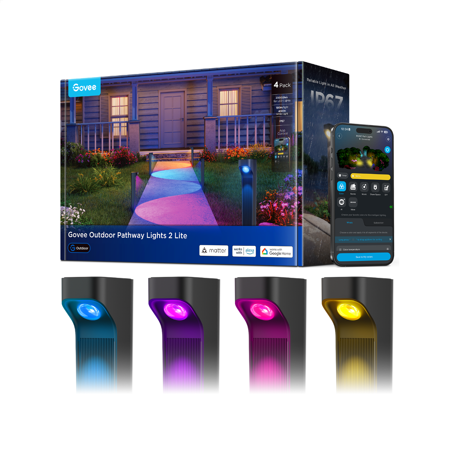 Govee Outdoor Pathway Lights 2 Lite