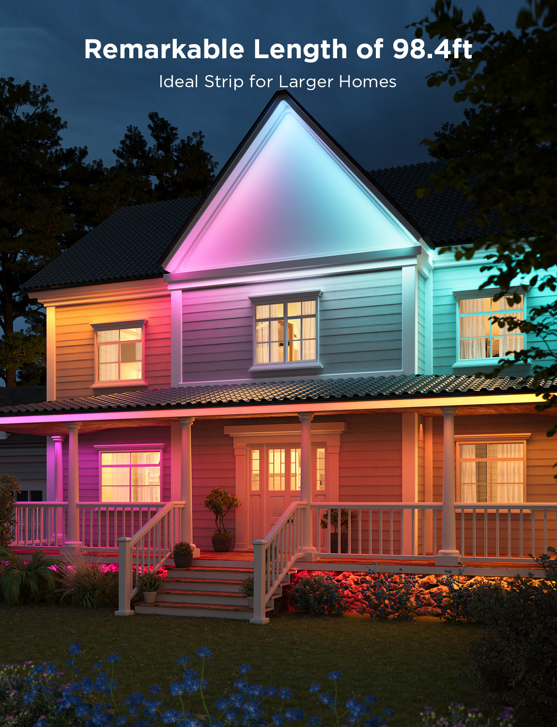 Govee Wi-Fi RGBIC Outdoor Strip Lights