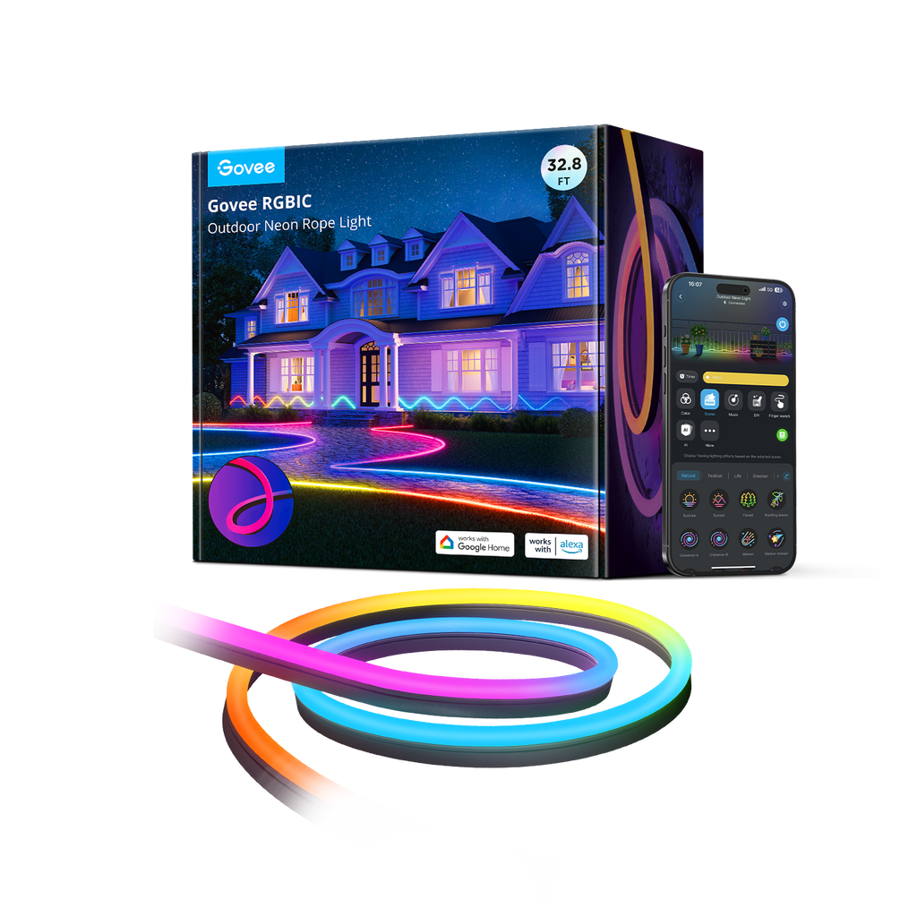 Govee RGBIC Outdoor Neon Rope Light