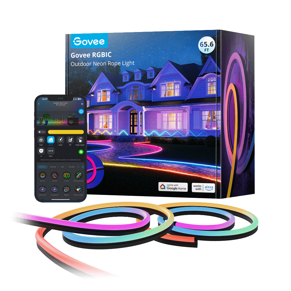 Govee RGBIC Outdoor Neon Rope Light