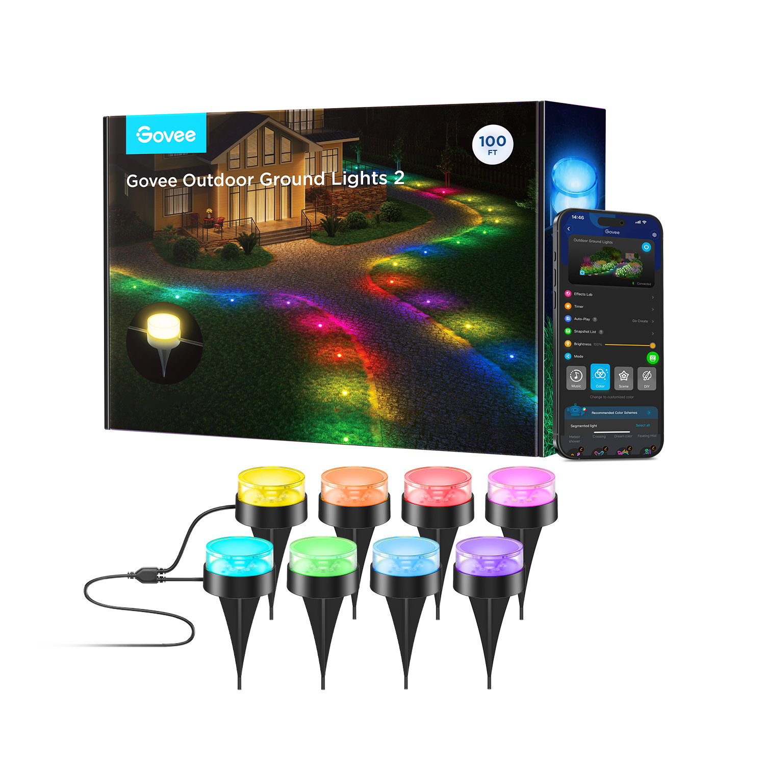 Govee Outdoor Ground Lights 2