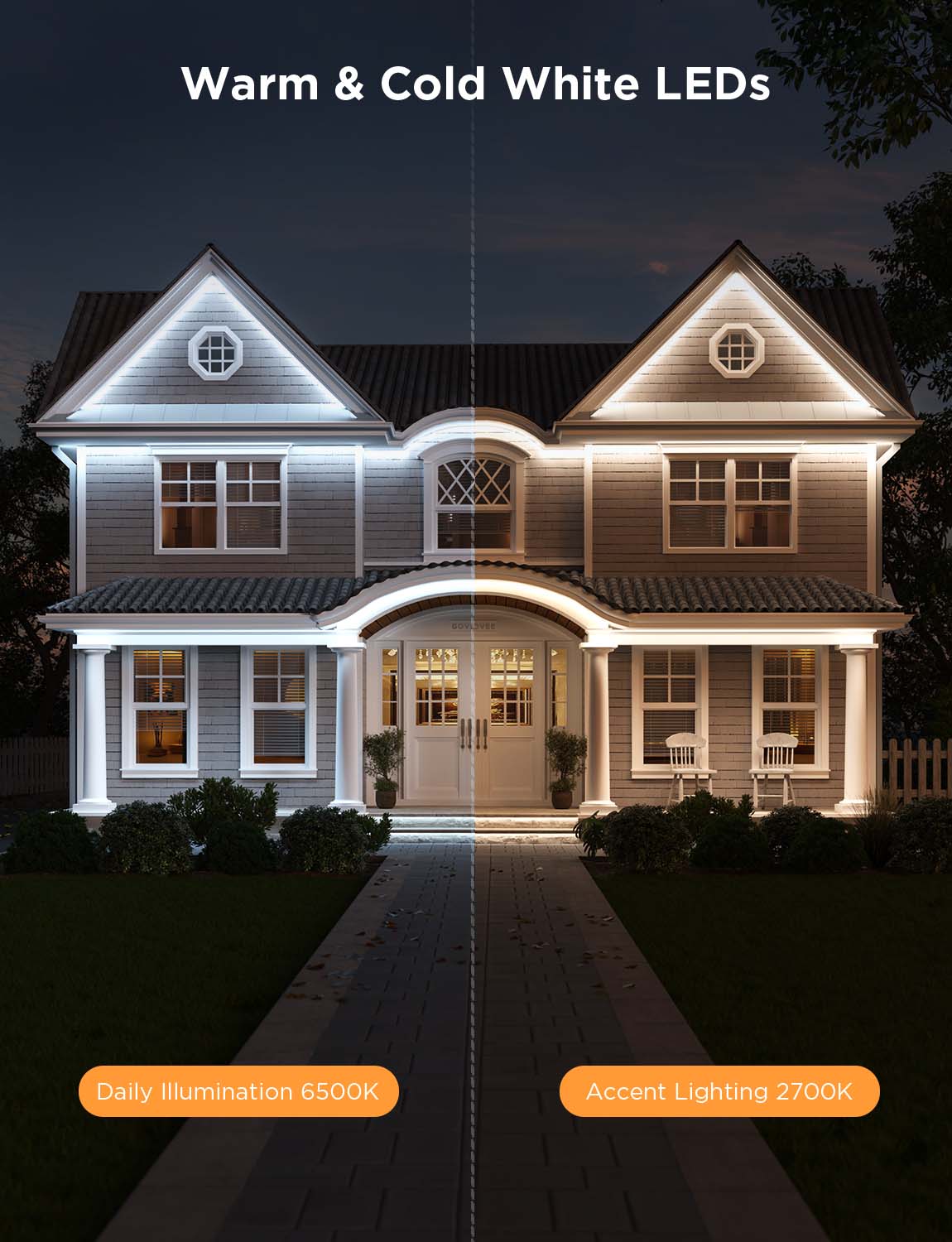 Govee RGBICWW Outdoor LED Strip Lights