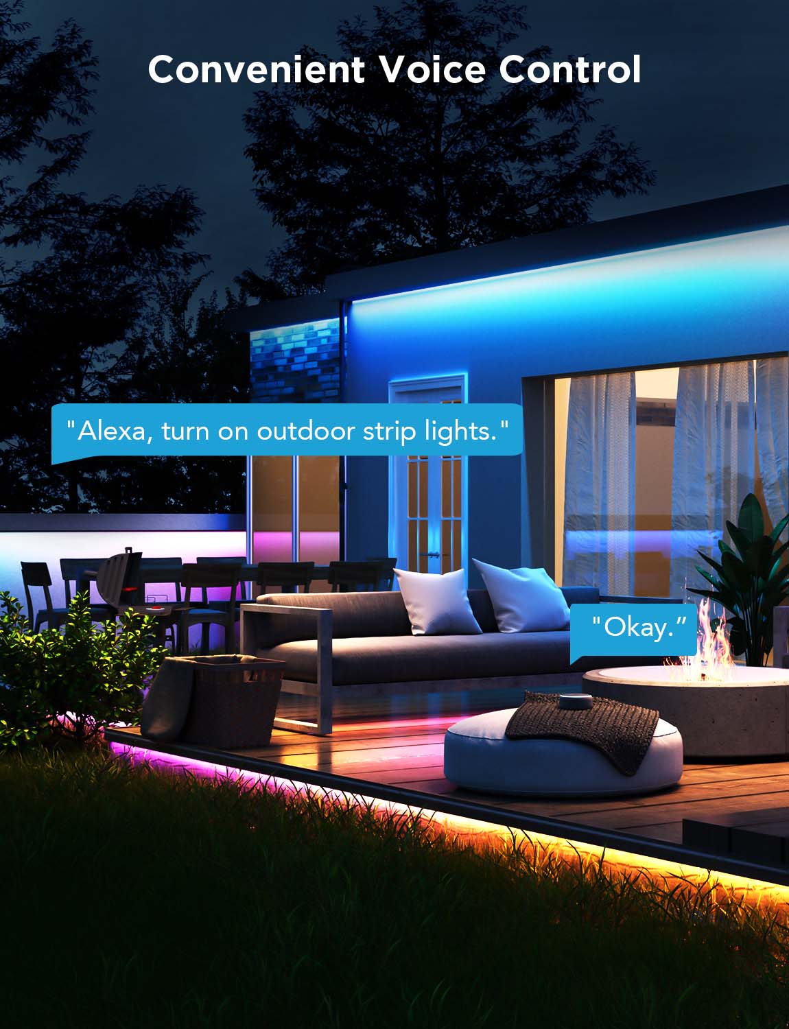 Govee RGBICWW Outdoor LED Strip Lights