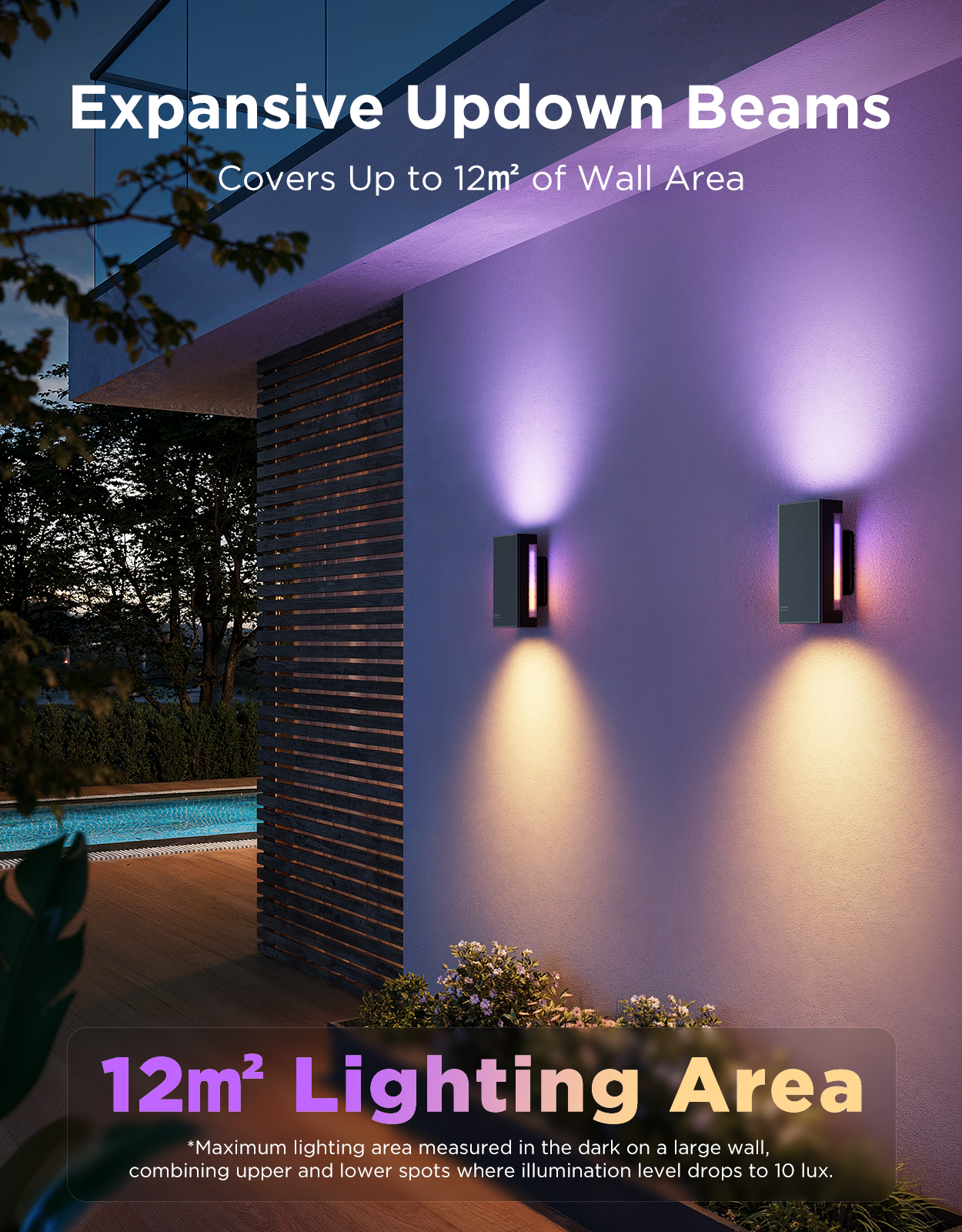 Govee Outdoor UpDown Wall Light