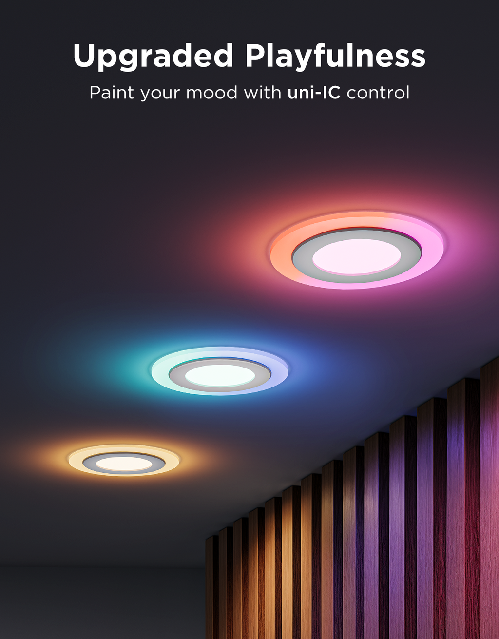 Govee 4/6 Inch Smart Recessed Lights Pro with Night Light