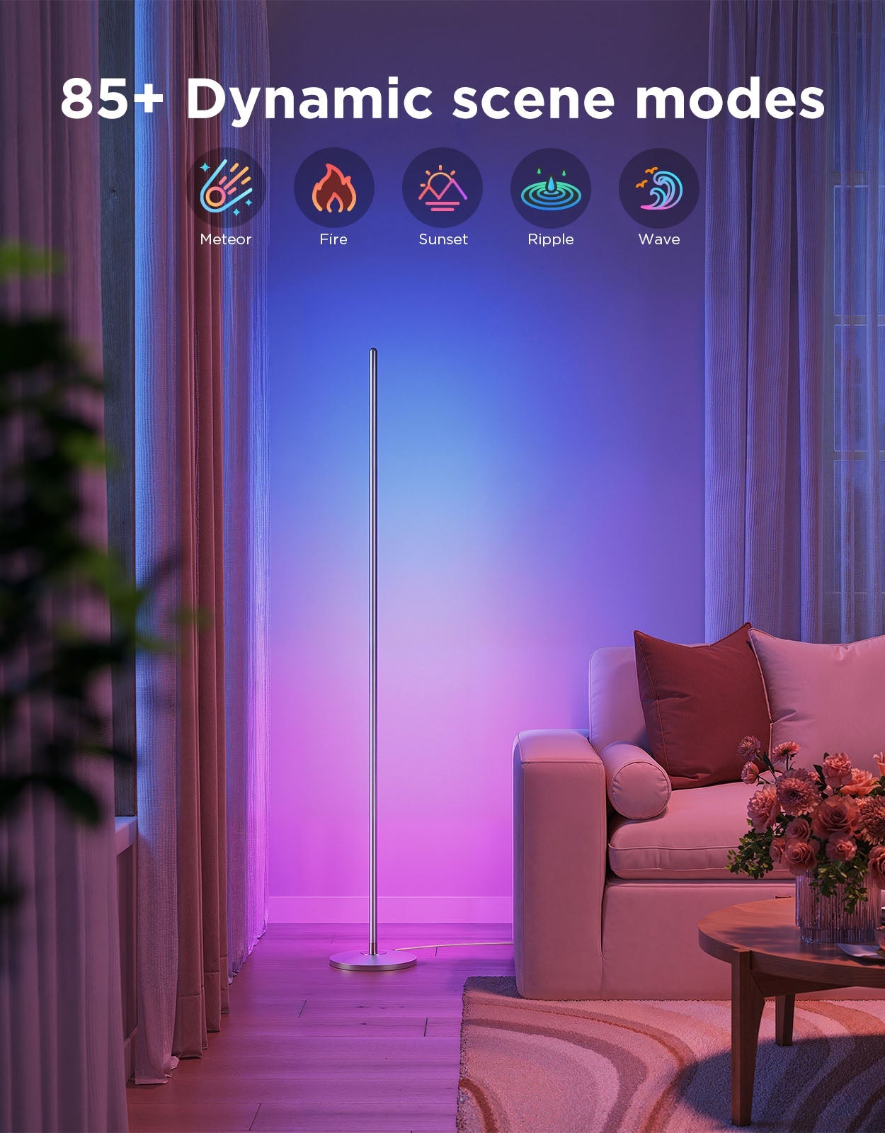 Govee RGBICW Smart Floor Lamp Basic