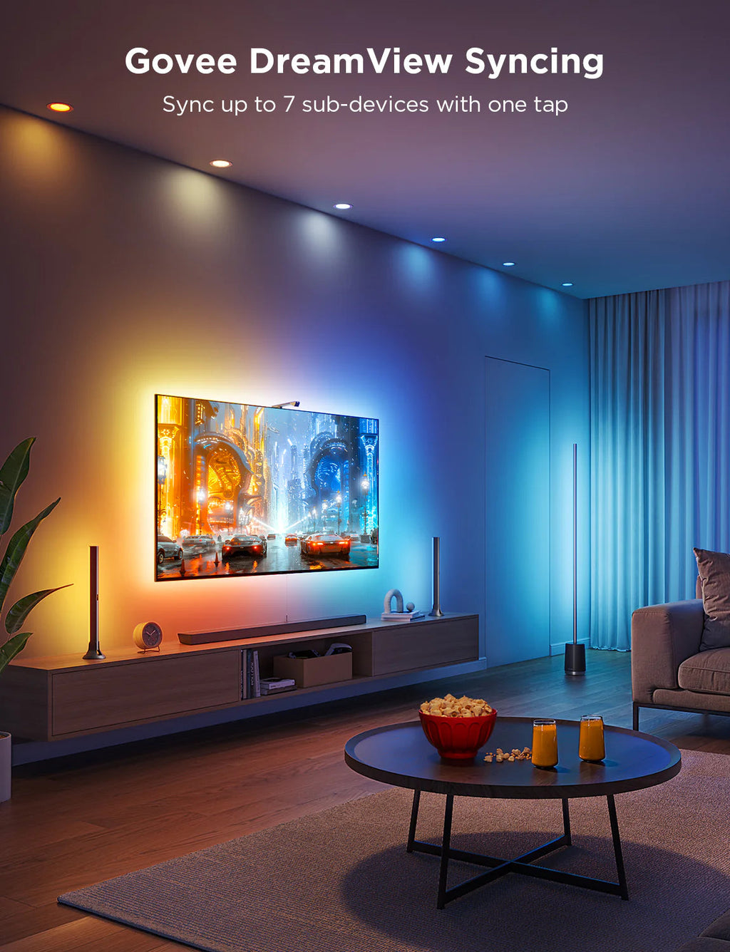 Govee TV Backlight 3 Lite Kit for 55-65 inches TVs