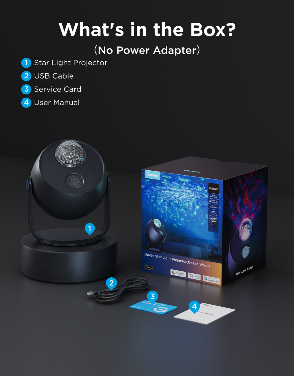 Govee Star Light Projector (Ocean Wave)