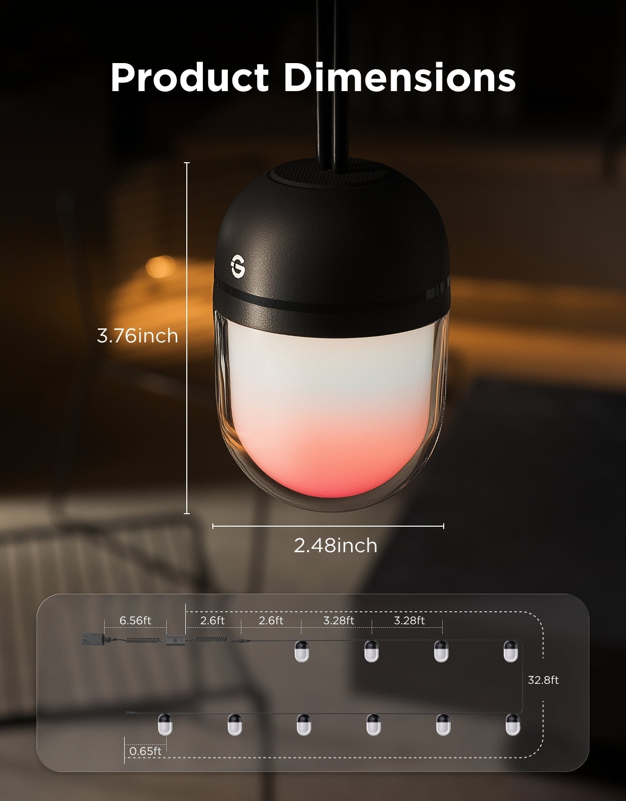 Govee Outdoor Chromatic String Lights
