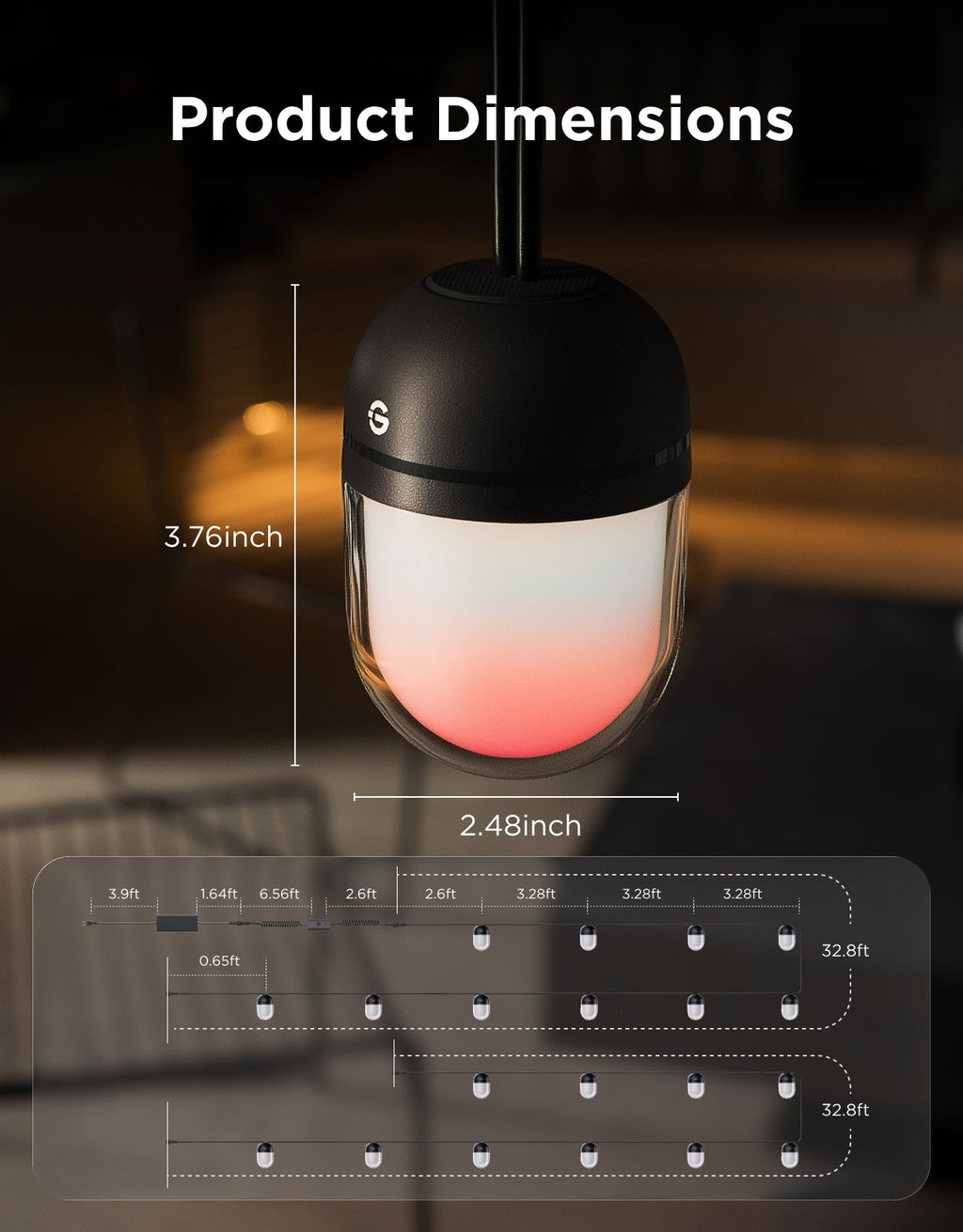 Govee Outdoor Chromatic String Lights