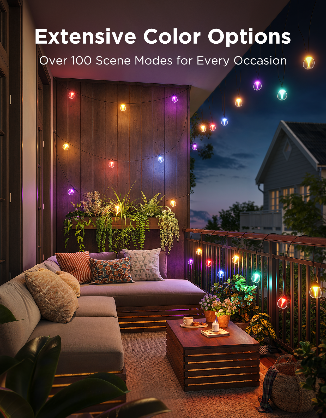 Govee Outdoor Clear Bulb String Lights