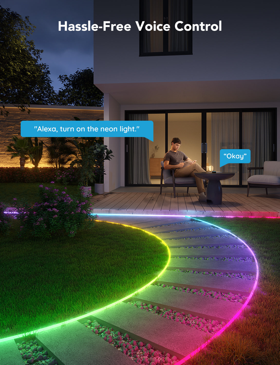 Govee RGBIC Outdoor Neon Rope Light