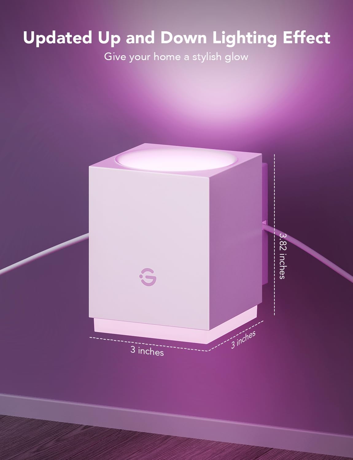 Govee RGBIC Cube Wall Sconces