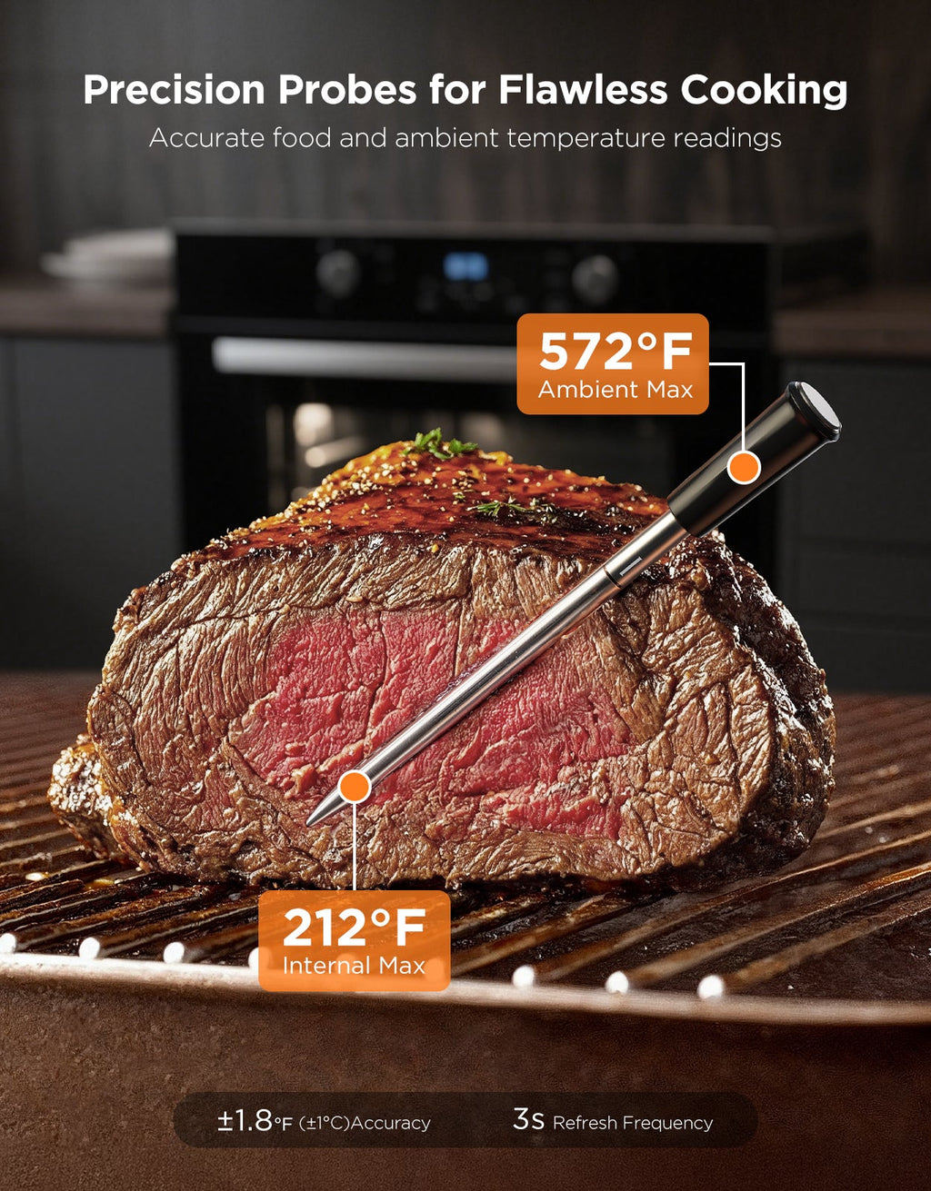 GoveeLife Bluetooth Wireless Meat Thermometer